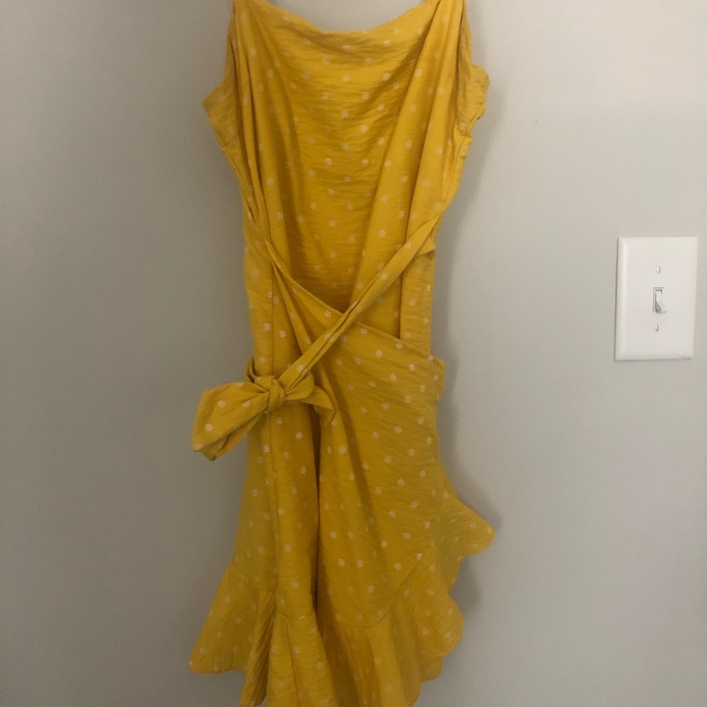 Princess Polly Caesura Mini Dress Yellow